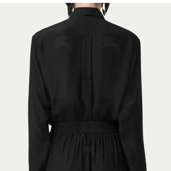 BURBERRY
Ivanna Embroidered Button-Front Blouse - Picture 3 of 11